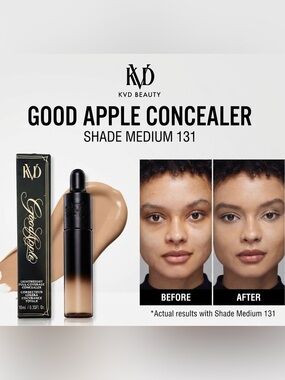 KVD Beauty Good Apple Concealer Medium 131 Full Coverage New in Box